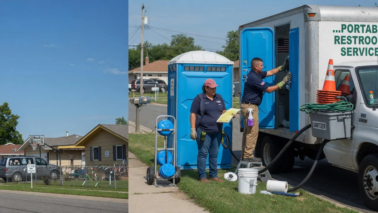 Portable Toilet Rental in Pulaski, PA near me